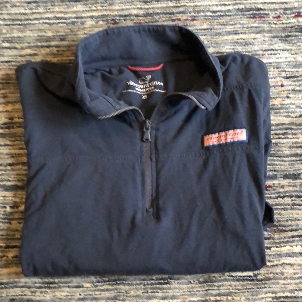 Vineyard Vines navy blue, men’s xs, 3/4 zip